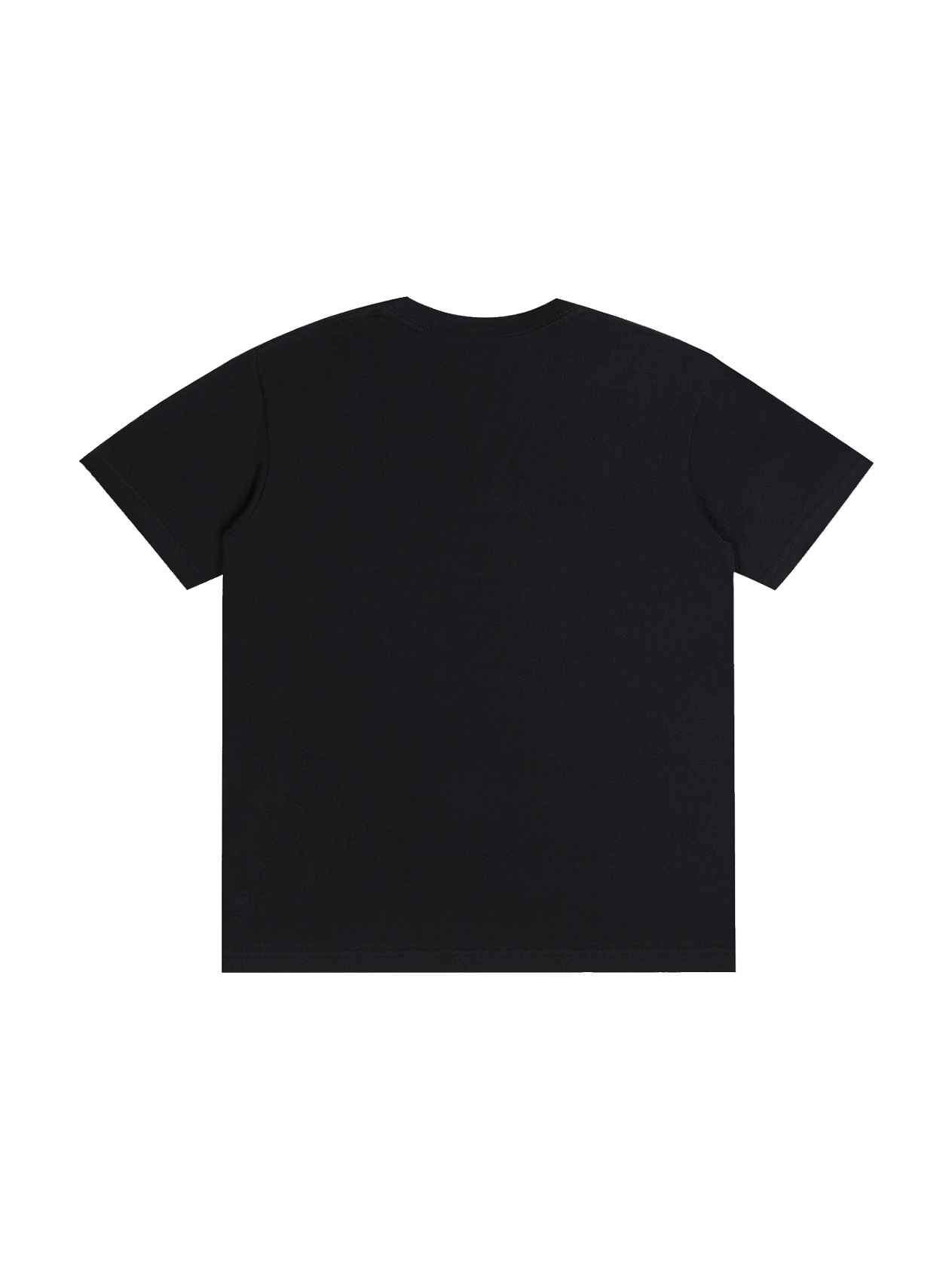 Monarch Pure Cotton Tee — Wordmark — Classic Black — Back