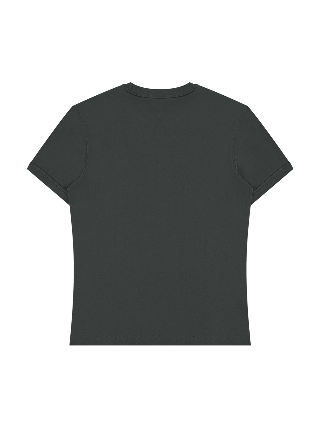 Monarch Slim Fit Tee — Icon — Diagonal — Dark Gray — Back