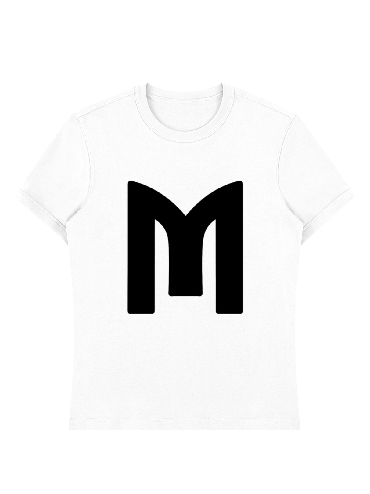 The M Tee White