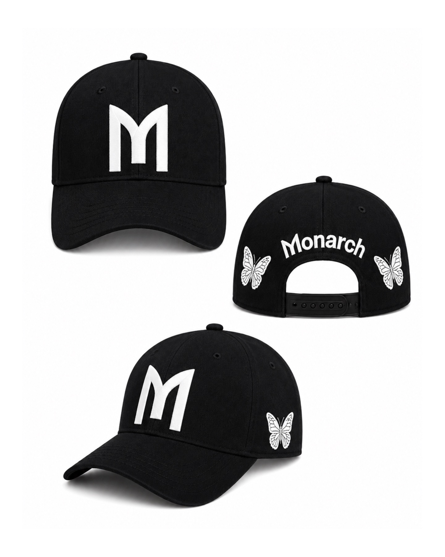 Monarch Cap Black