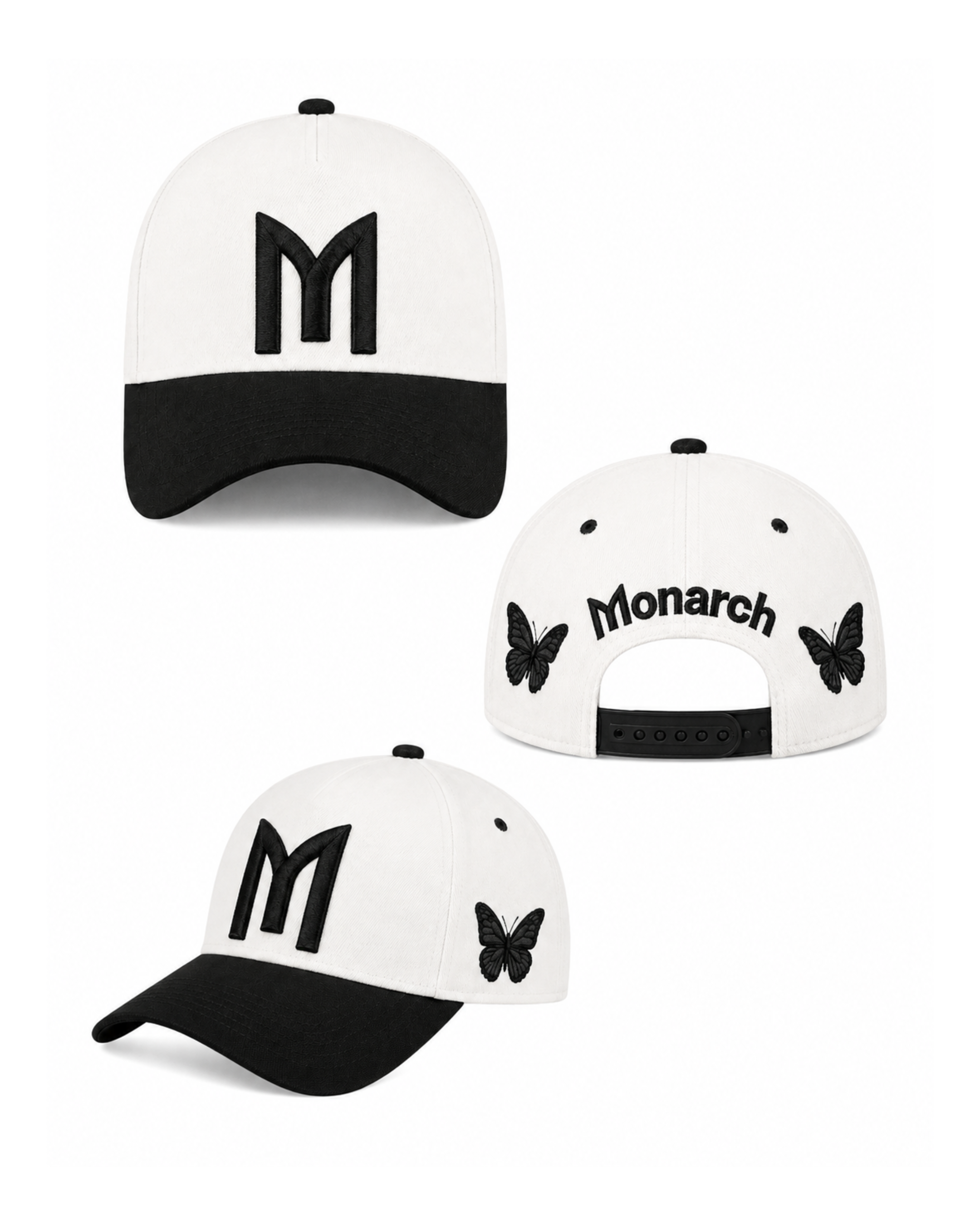 Monarch Cap White