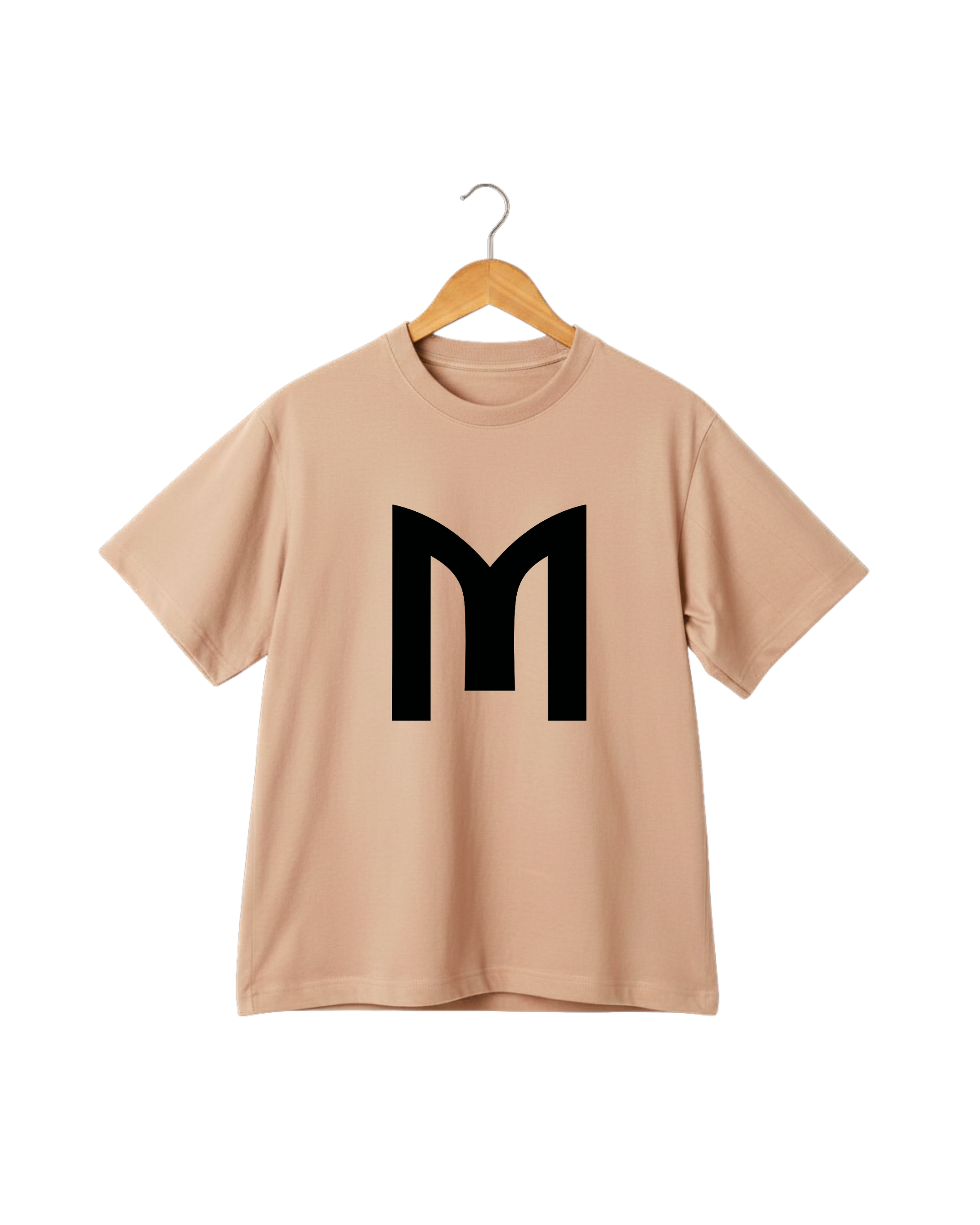 The M Tee Sand Black