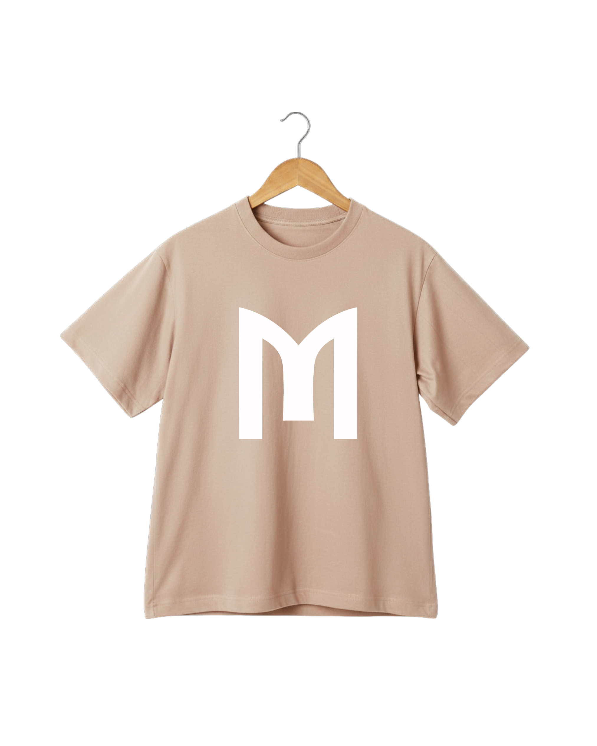 The M Tee White